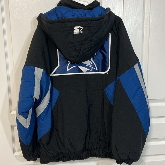 Vintage 90s Starter Half zip Duke Jacket Large - Picture 9 of 13